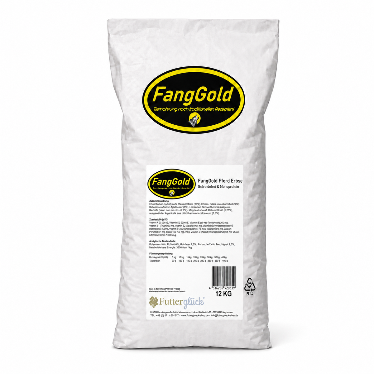FangGold Horse and Pea 12kg