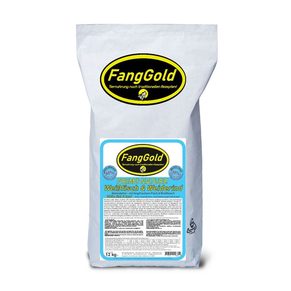 🎁 FangGold Primo Nature White Fish & Willow Beef 12kg (100% off)