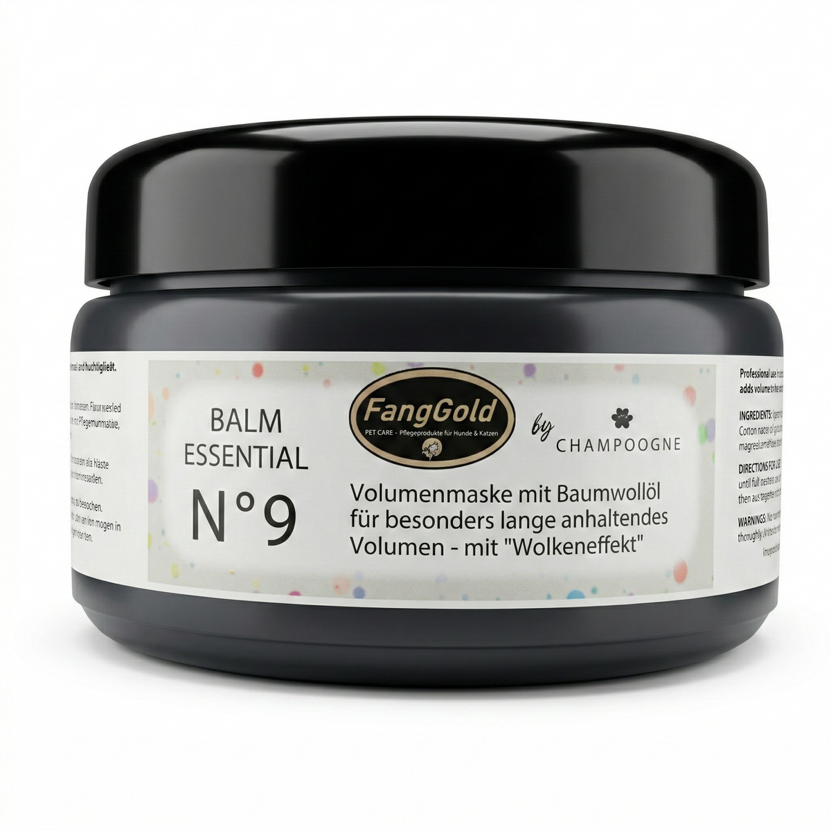 FangGold by Champoogne Volume Maske No.9 with Cotton oil