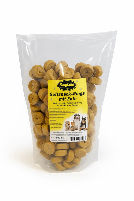 FangGold Softsnack-Rings with Duck 500 gr