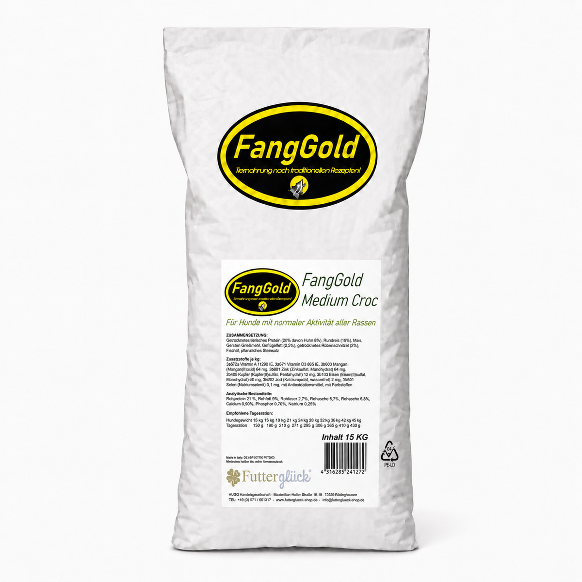 FangGold Medium Croc 15kg